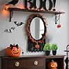 Der Rose Fake Plants 4 Packs Artificial Plants Small Faux Plants Black Bathroom Accessories for Halloween Bathroom Home Kitchen Coffee Table Office Desk Decor Indoor