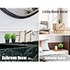 Der Rose Fake Plants 4 Packs Artificial Plants Small Faux Plants Black Bathroom Accessories for Halloween Bathroom Home Kitchen Coffee Table Office Desk Decor Indoor
