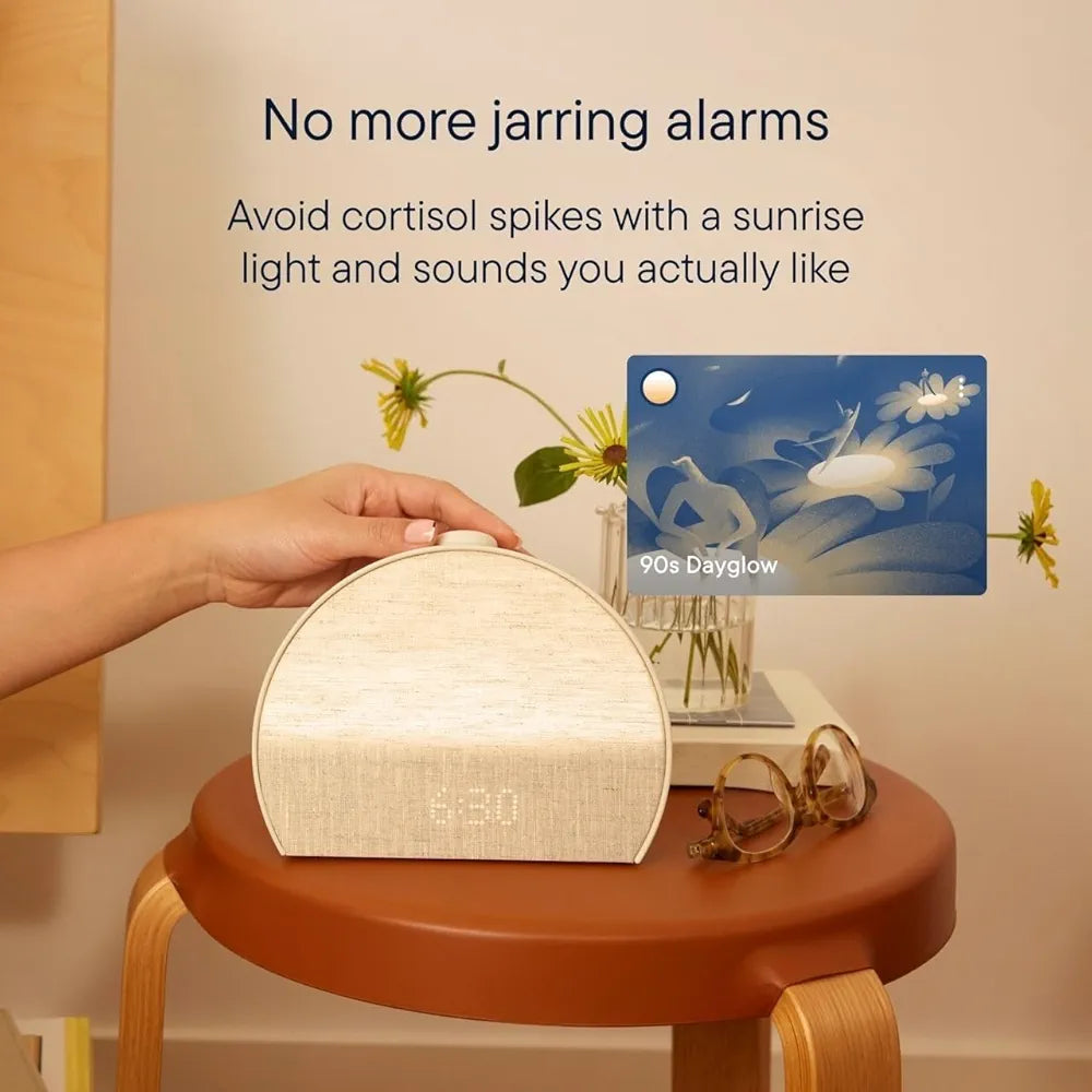 Hatch Restore 3 Sunrise Alarm Clock, Sound Machine, Smart Light  - White Noise, Screen-Free Sleep Routine