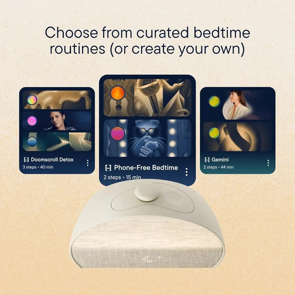 Hatch Restore 3 Sunrise Alarm Clock, Sound Machine, Smart Light  - White Noise, Screen-Free Sleep Routine