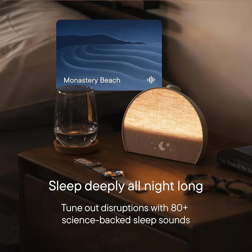Hatch Restore 3 Sunrise Alarm Clock, Sound Machine, Smart Light  - White Noise, Screen-Free Sleep Routine