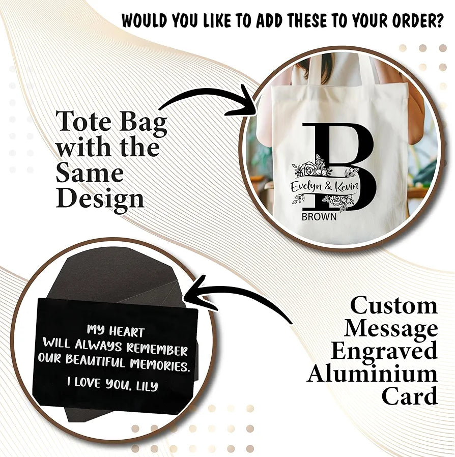Personalized Large Charcuterie and Cheese Board Gift Set for Weddings, Anniversaries, and Housewarmings